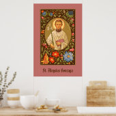 St. Aloysius Gonzaga (PM 01) Poster 1 (Keuken)
