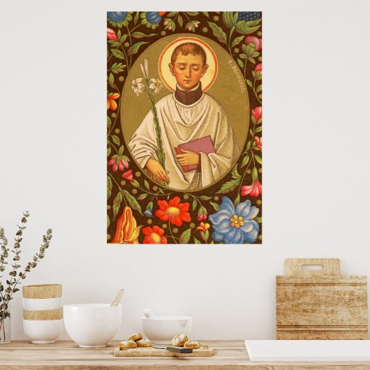 St. Aloysius Gonzaga (PM 01) Poster 2 (Keuken)