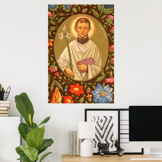 St. Aloysius Gonzaga (PM 01) Poster 2 (Thuiskantoor)