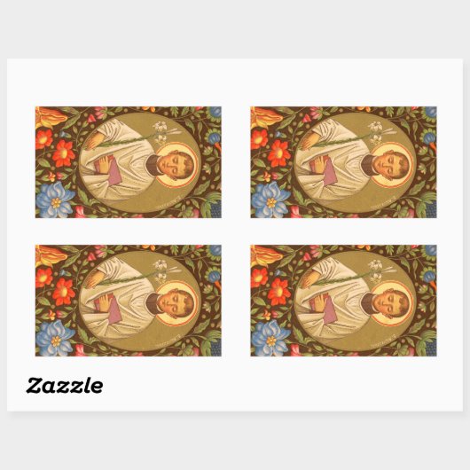 St. Aloysius Gonzaga (PM 01) Rechthoekige Sticker (Vel)