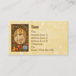 St. Aloysius Gonzaga (PM 01) Standaard Visitekaartje