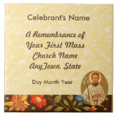 St. Aloysius Gonzaga (PM 01) Tegeltje (Voorkant)