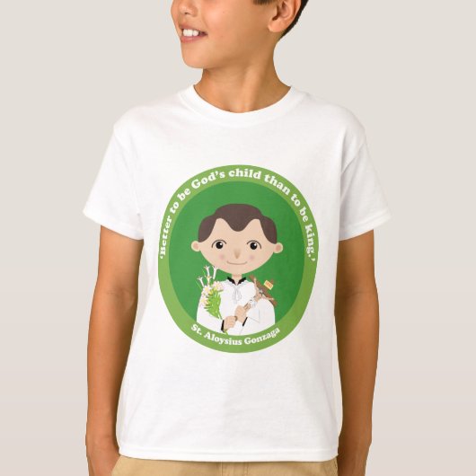 St. Aloysius Gonzaga T-shirt (Voorkant)
