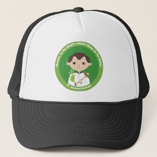 St. Aloysius Gonzaga Trucker Pet (Voorkant)