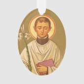 St. Aloysius (PM 01a) Acryl Ornament (voorkant)