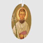 St. Aloysius (PM 01a) Acryl Ornament (voorkant)