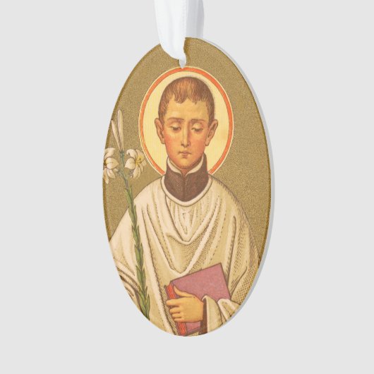 St. Aloysius (PM 01a) Acryl Ornament (voorkant)