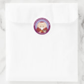 St Alphonsus Liguori Ronde Sticker (Tas)