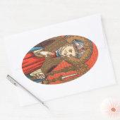 St. Alphonsus Liguori (SAU 039) Ovale Sticker (Envelop)