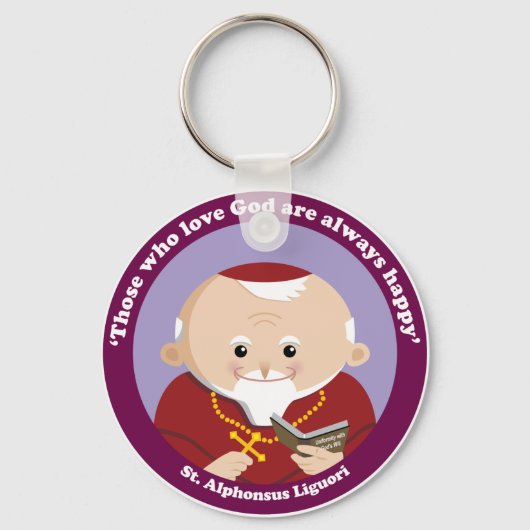 St Alphonsus Liguori Sleutelhanger (Voorkant)