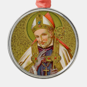 St. Alphonsus Liguori (SNV 02) (Rond) Metalen Ornament