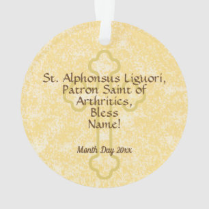 St. Alphonsus Liguori (SNV 02) (Rond) Ornament