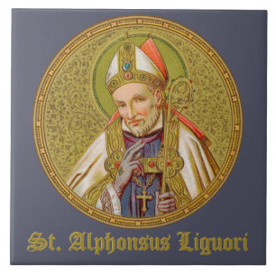 St. Alphonsus Liguori (SNV 02) (Rond) Tegeltje