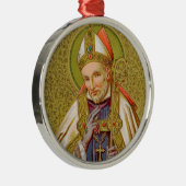 St. Alphonsus Liguori (SNV 02) (Ronde) Metalen Ornament (Rechts)