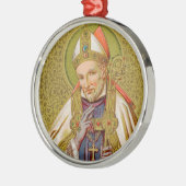 St. Alphonsus Liguori (SNV 02) (Ronde) Metalen Ornament (Links)