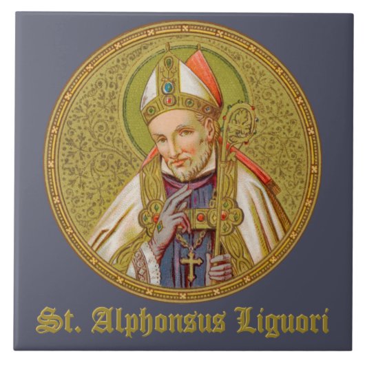 St. Alphonsus Liguori (SNV 02) (Ronde) Tegeltje (Voorkant)
