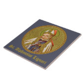 St. Alphonsus Liguori (SNV 02) (Ronde) Tegeltje (Zijkant)
