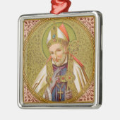 St. Alphonsus Liguori (SNV 02) (Square) Metalen Ornament (Links)
