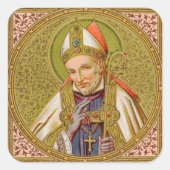 St. Alphonsus Liguori (SNV 02) (Square) Vierkante Sticker (Voorkant)