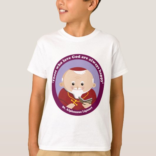 St Alphonsus Liguori T-shirt (Voorkant)