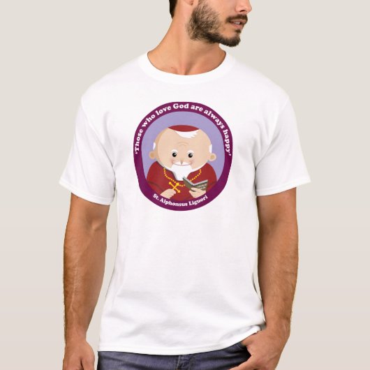 St Alphonsus Liguori T-shirt (Voorkant)