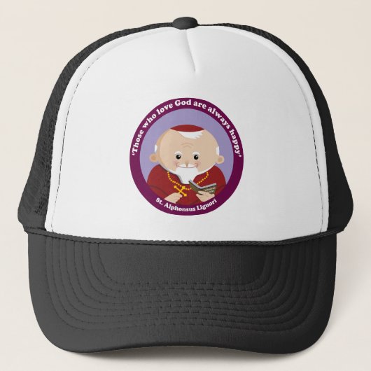 St Alphonsus Liguori Trucker Pet (Voorkant)