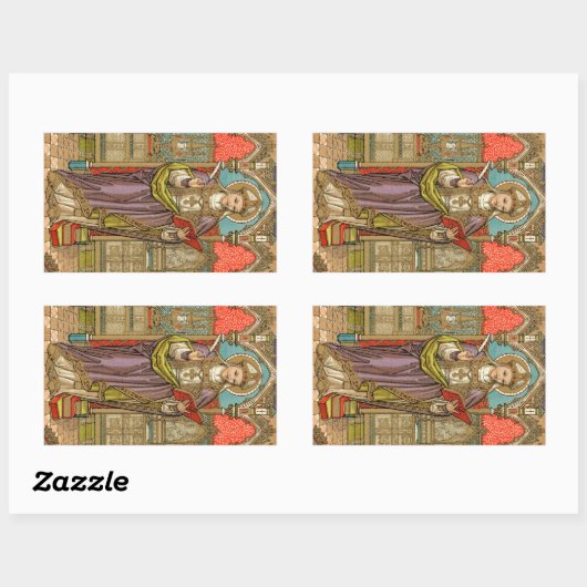 St. Alphonsus Liguori (VVP 005) Rechthoekige Sticker (Vel)