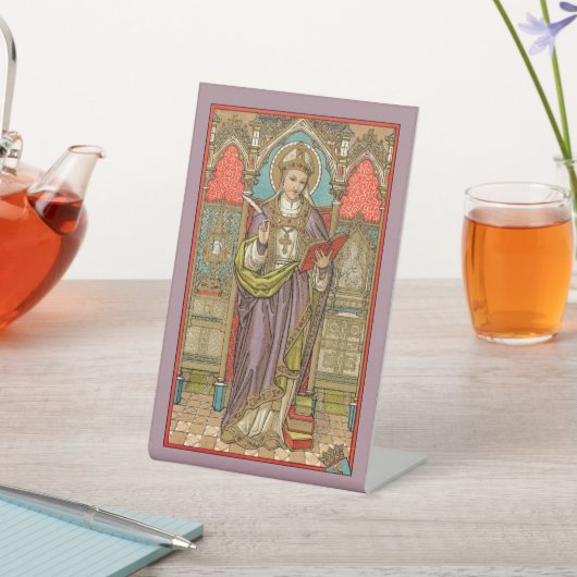 St. Alphonsus Liguori (VVP 005) Reclamebord Met Voetstuk (Insitu)