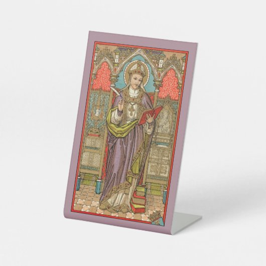 St. Alphonsus Liguori (VVP 005) Reclamebord Met Voetstuk (Voorkant)