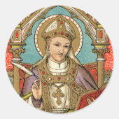St. Alphonsus Liguori (VVP 005) Ronde Sticker (Voorkant)