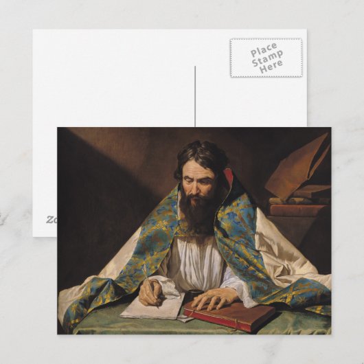 St. Ambrose, c.1633-39 Briefkaart (Voorkant / Achterkant)