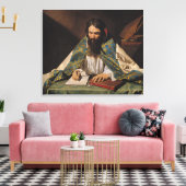 St. Ambrose, c.1633-39 Canvas Afdruk (Insitu (Woonkamer))