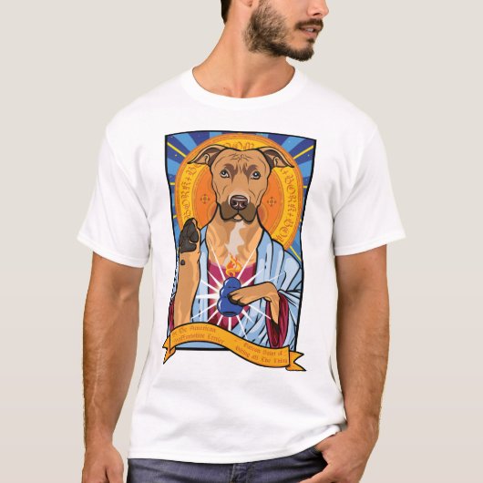 St. American Staffordshire Terrier T-shirt (Voorkant)