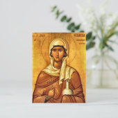 St. Anastasia, de Healer Orthodox Christelijk Briefkaart (Staand voorkant)