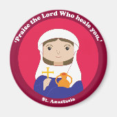 St. Anastasia Magneet (Voorkant)
