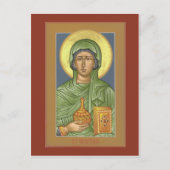 St. Anastasia Prayer Card Briefkaart (Voorkant)