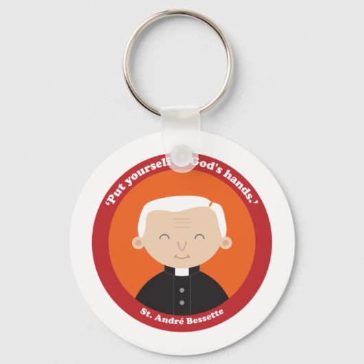 St. André Bessette Sleutelhanger (Voorkant)