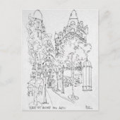 St. Andre des Arts | Parijs, Frankrijk Briefkaart (Voorkant)