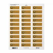 St. Andreas de Apostel (JMAS 02) Etiket (Full Sheet)