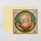 St. Andreas de Apostel (JMAS 02) Lege Groet (Voorkant / Achterkant)