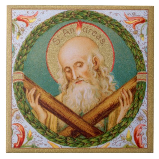 St. Andreas de Apostel (JMAS 02) Tegeltje (Voorkant)