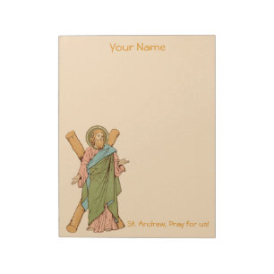 St. Andreas de Apostel (RLS 01) 8.5"x11" Notitieblok