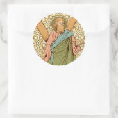 St. Andreas de apostel (RLS 01) Ronde Sticker (Tas)