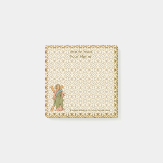 St. Andreas de Apostel (RLS 01, Stijl 2) 7,62x7,62 Post-it® Notes (Voorkant)