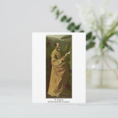 St. Andrew by Zurbaran De Francisco Briefkaart (Staand voorkant)