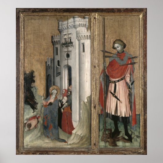 St. Andrew Chasing Demons uit de stad Poster (Voorkant)
