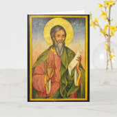 St. Andrew de Apostel door Yoan van Gabrovo Kaart (Gele Bloem)