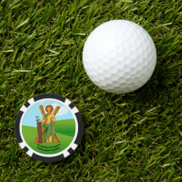 St. Andrew de apostel / St. Jude Thaddeus Golf Poker Chips