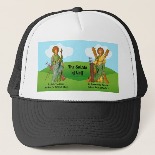 St. Andrew de apostel / St. Jude Thaddeus Golf Trucker Pet (Voorkant)