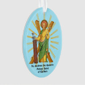 St. Andrew de apostel / St. Jude Thaddeus Golfer Ornament (voorkant)